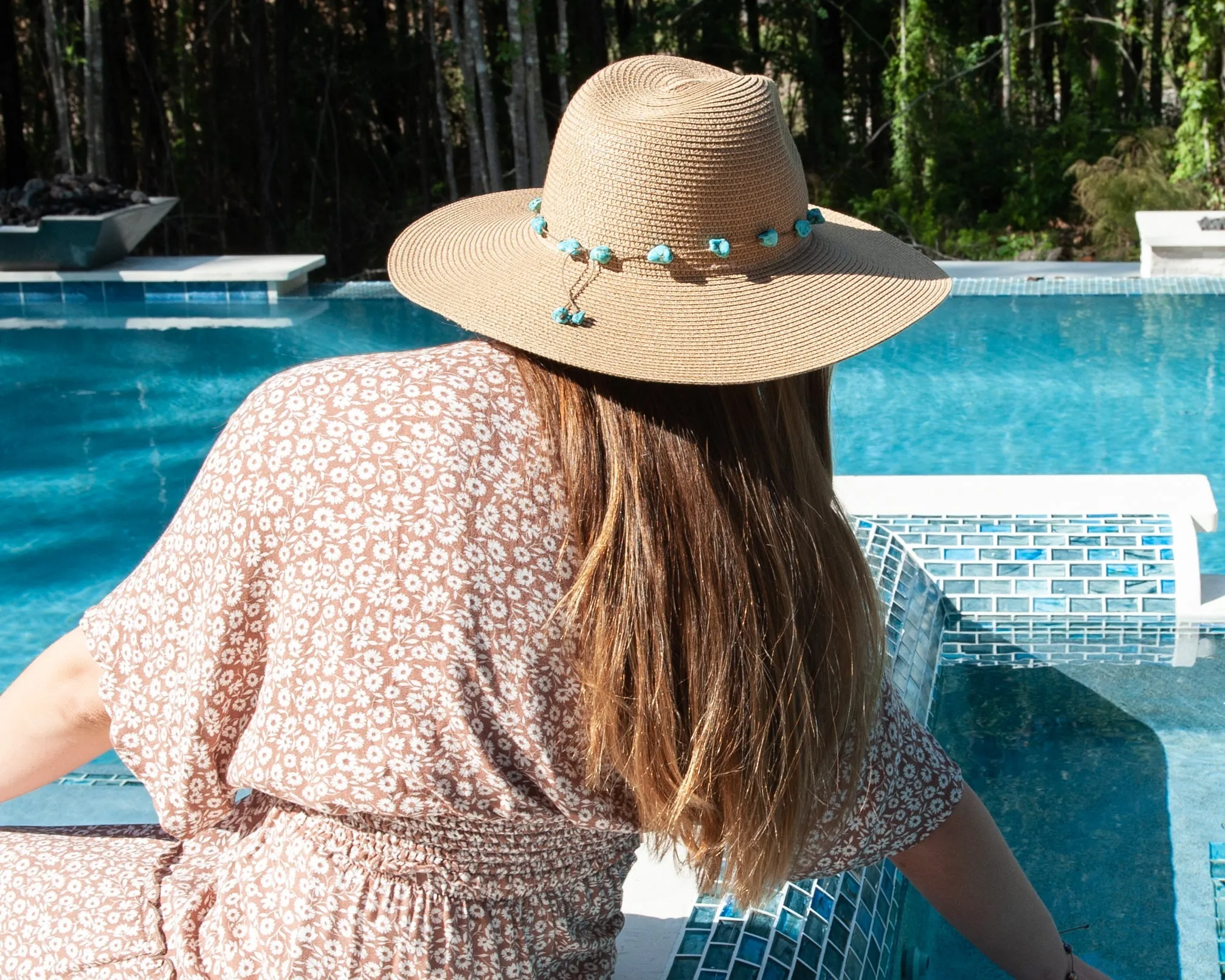 Stone Duets - necklace   hatband