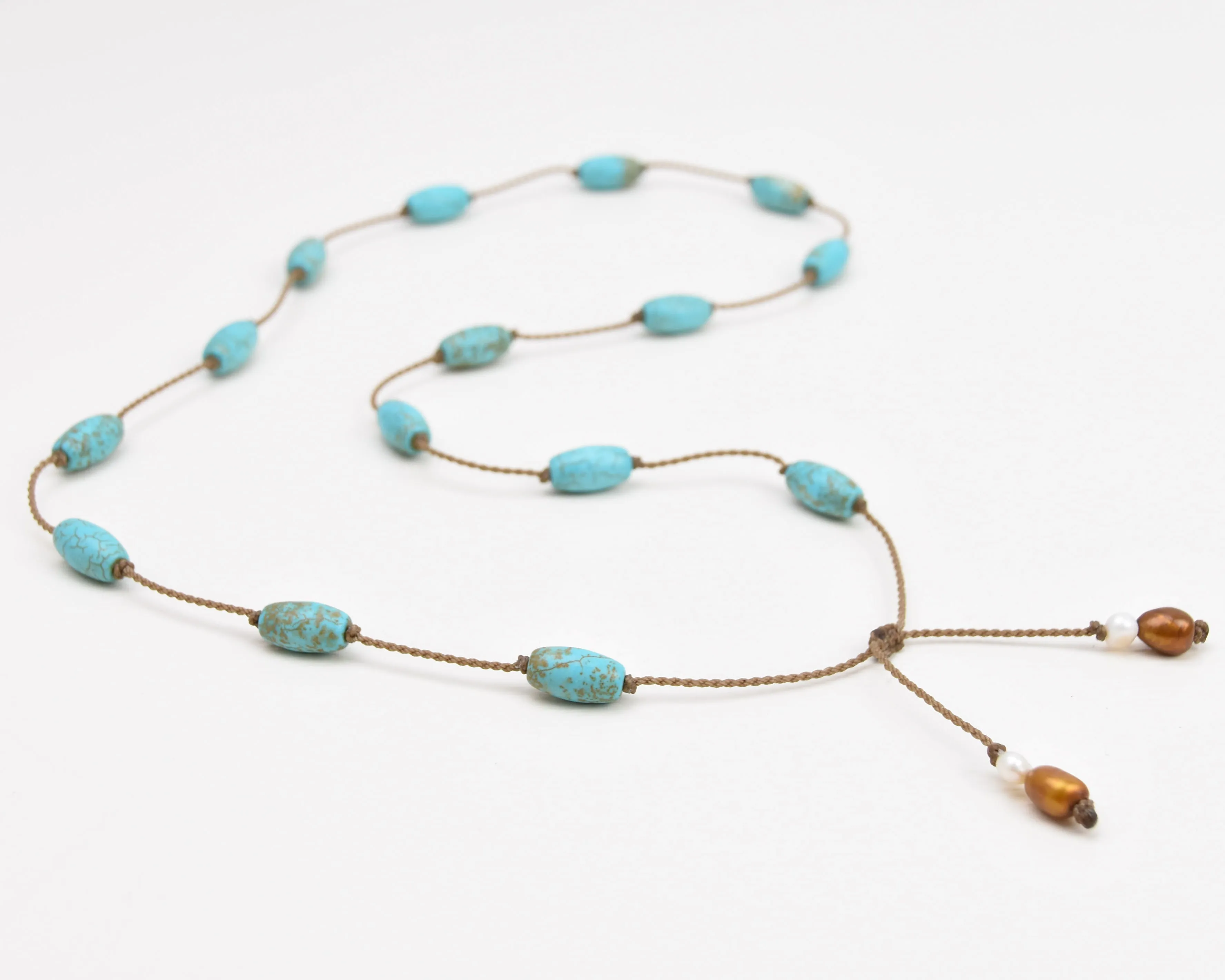 Stone Duets - necklace   hatband