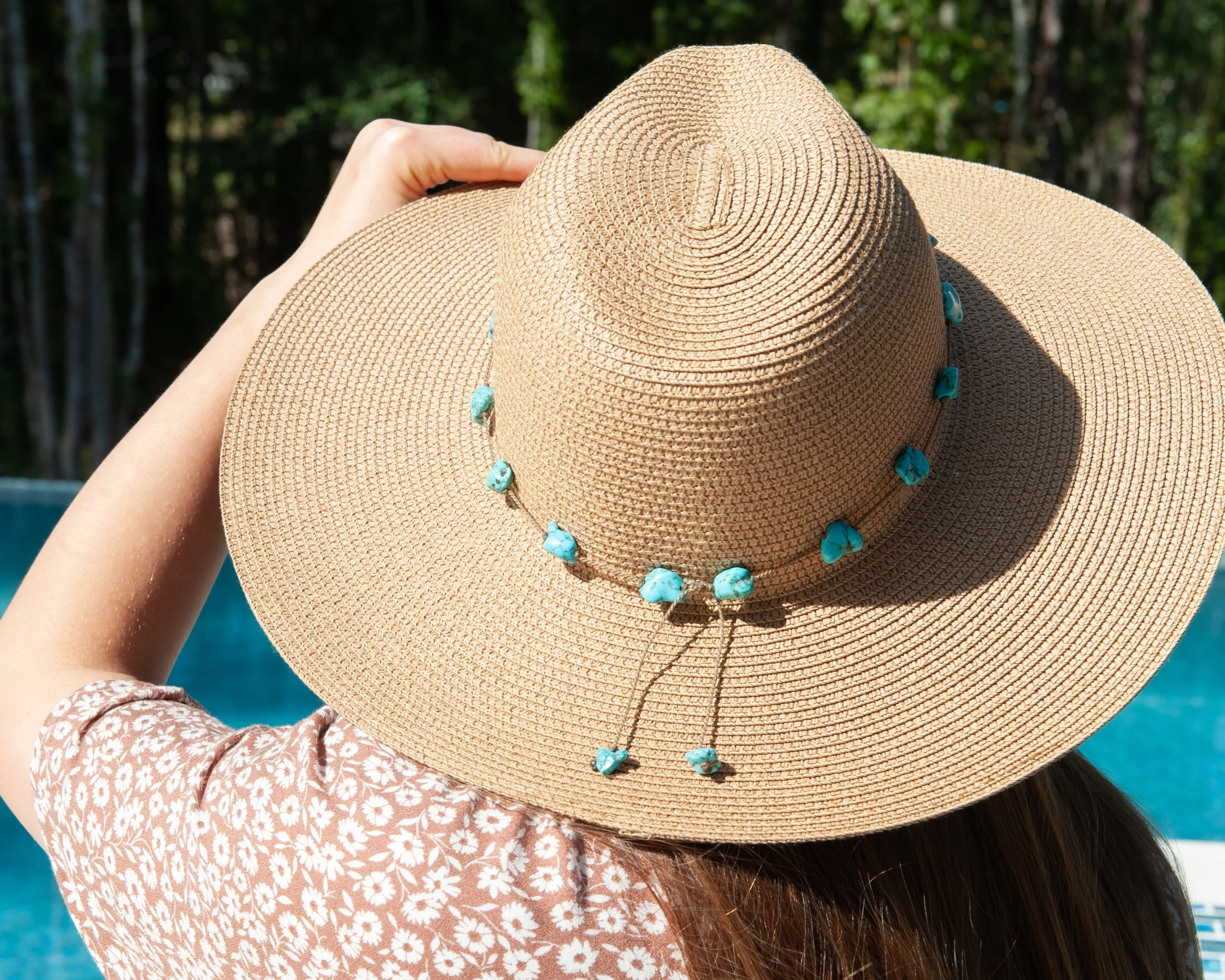 Stone Duets - necklace   hatband