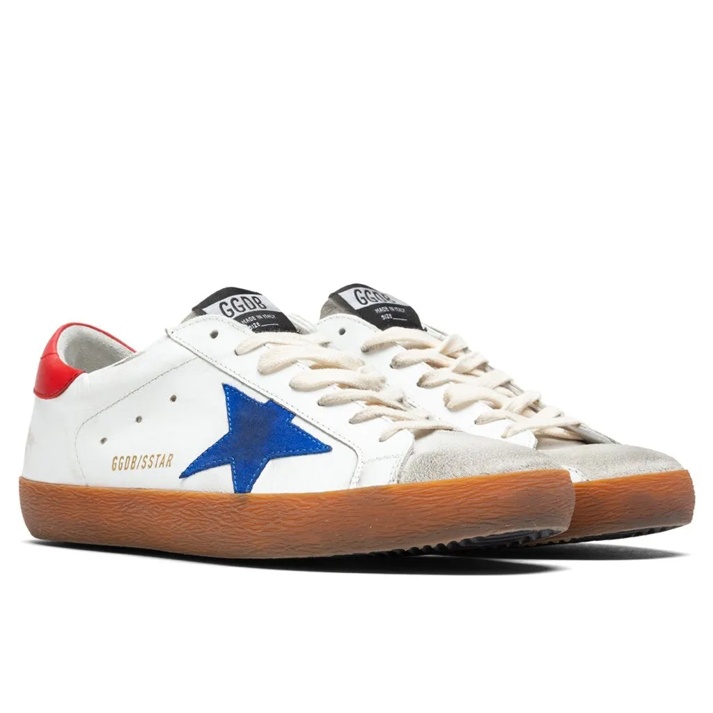 Super-Star Sneakers - White/Ice/Bluette/Red