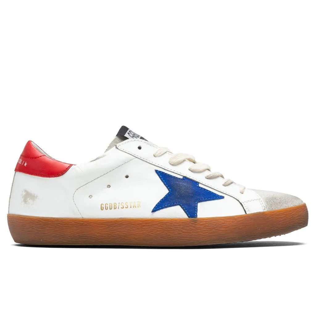 Super-Star Sneakers - White/Ice/Bluette/Red