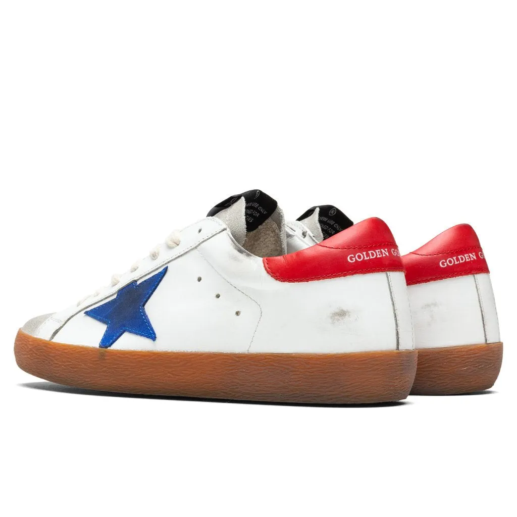 Super-Star Sneakers - White/Ice/Bluette/Red