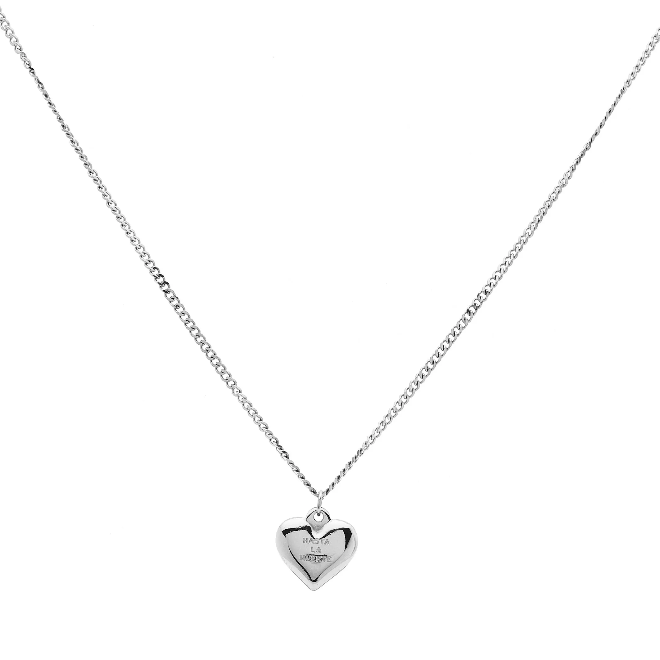 Superstition Club / Cross My Heart / Necklace / Silver