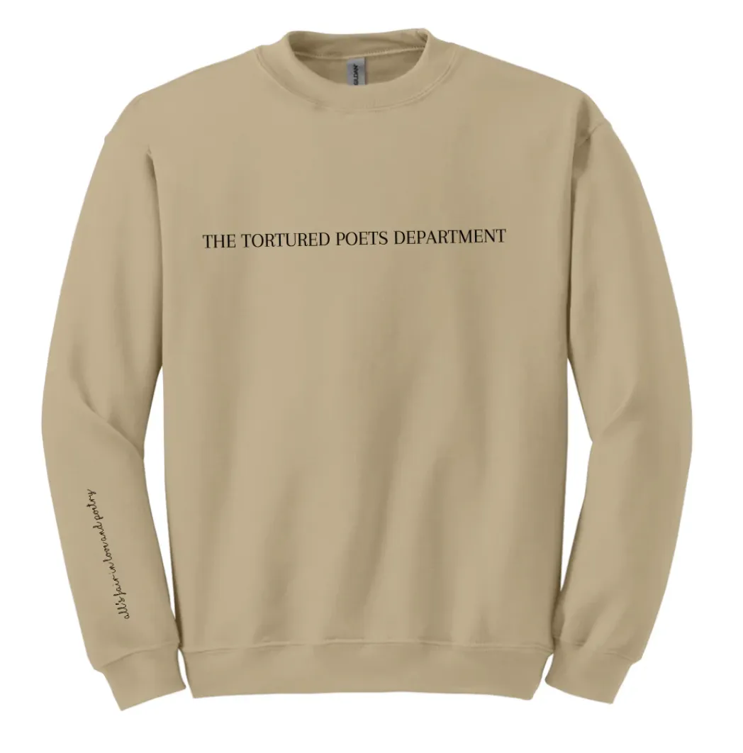 *Swiftie Collection Preorder* The Tortured Poets Department Sweatshirt