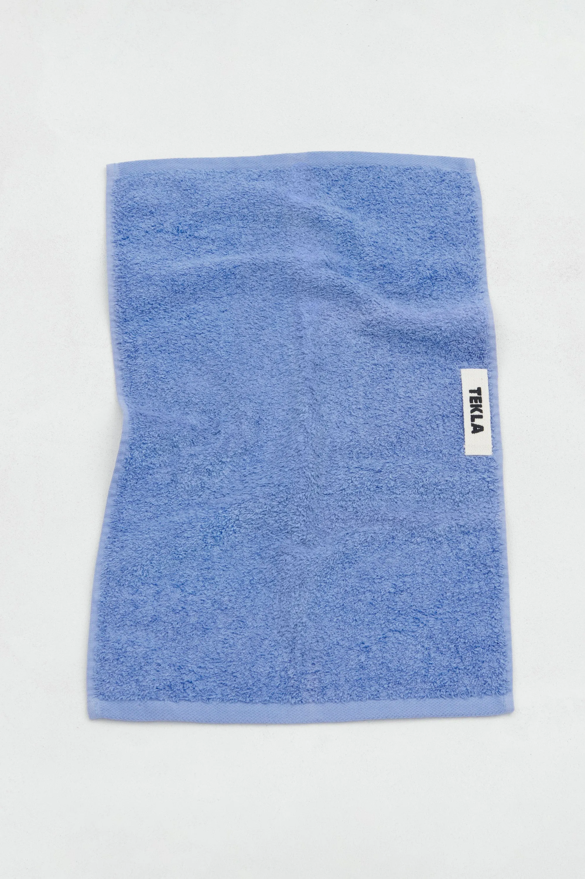 Terry Washcloth Clear Blue