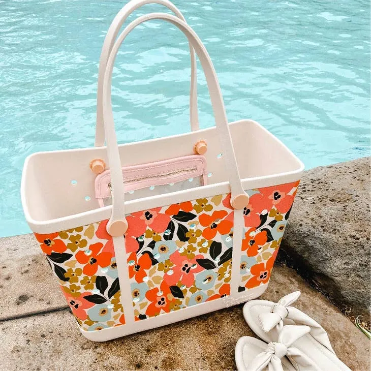 The Darling Effect ~ Lil' Floral Delight Carry-It-All Tote