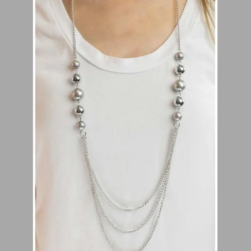 The Outer Limits Silver Necklace