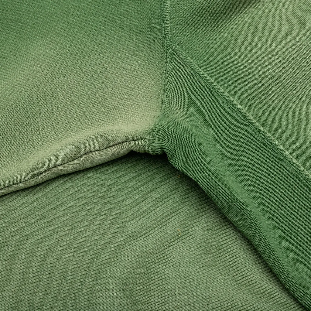 Track Cut Off Crewneck - Green