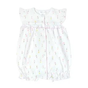 Tulip Flowers printed Romper | Baby Girl