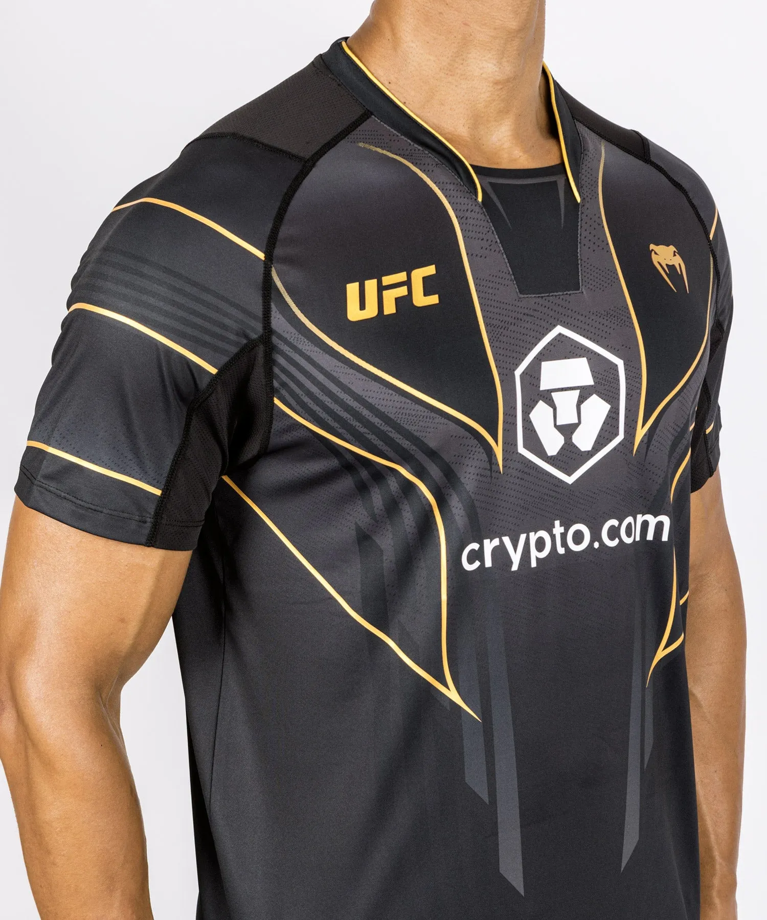 UFC Venum Personalized Authentic Fight Night 2.0 Men's Walkout Jersey - Champion