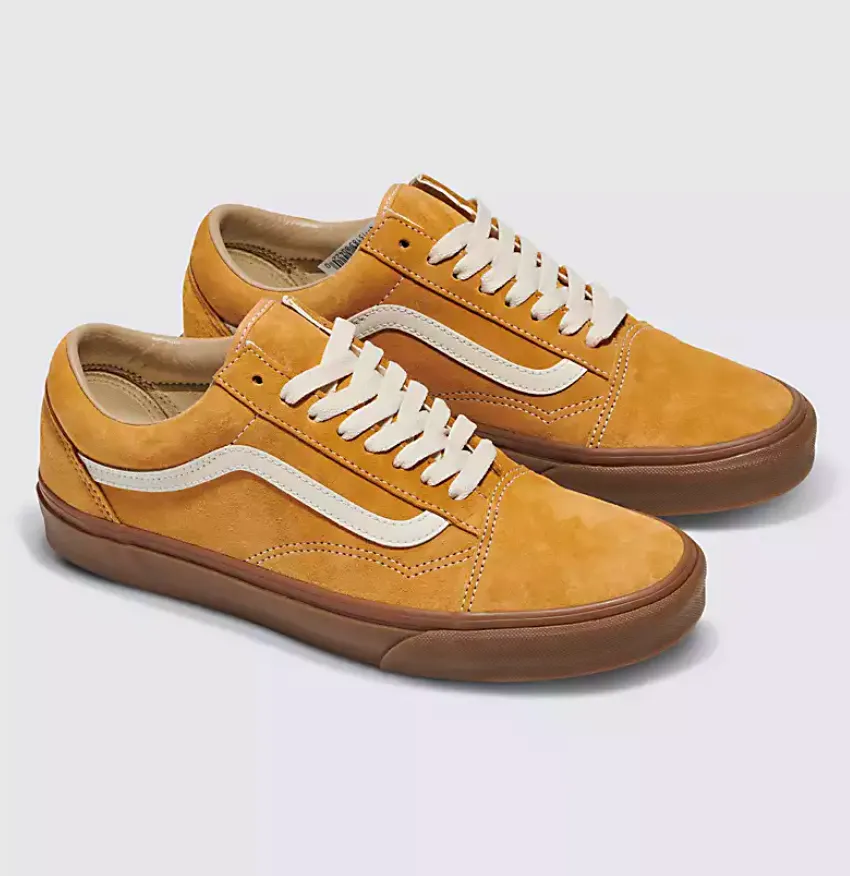 Vans Old Skool Pig Suede (Gum Antelope)