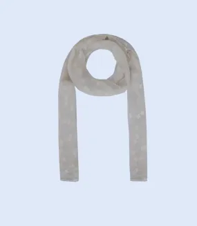 WA0836-OFF-WHITE-Scarf For Women