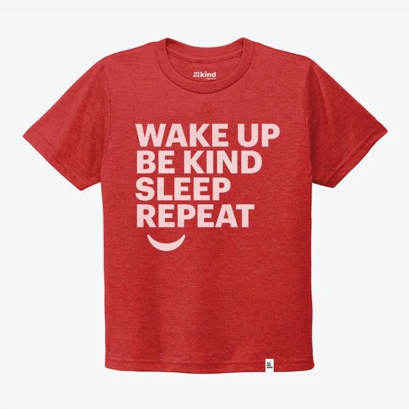 Wake Up Be Kind Kids T-Shirt