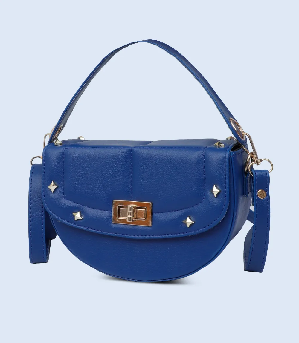 WB2724-BLUE-Trendy Women Bag