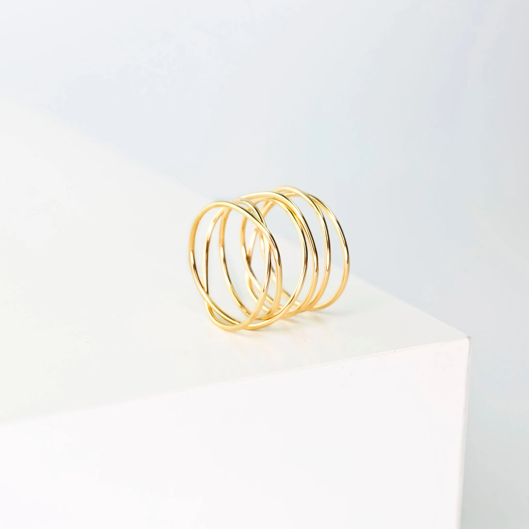 Woven 6-Band Ring