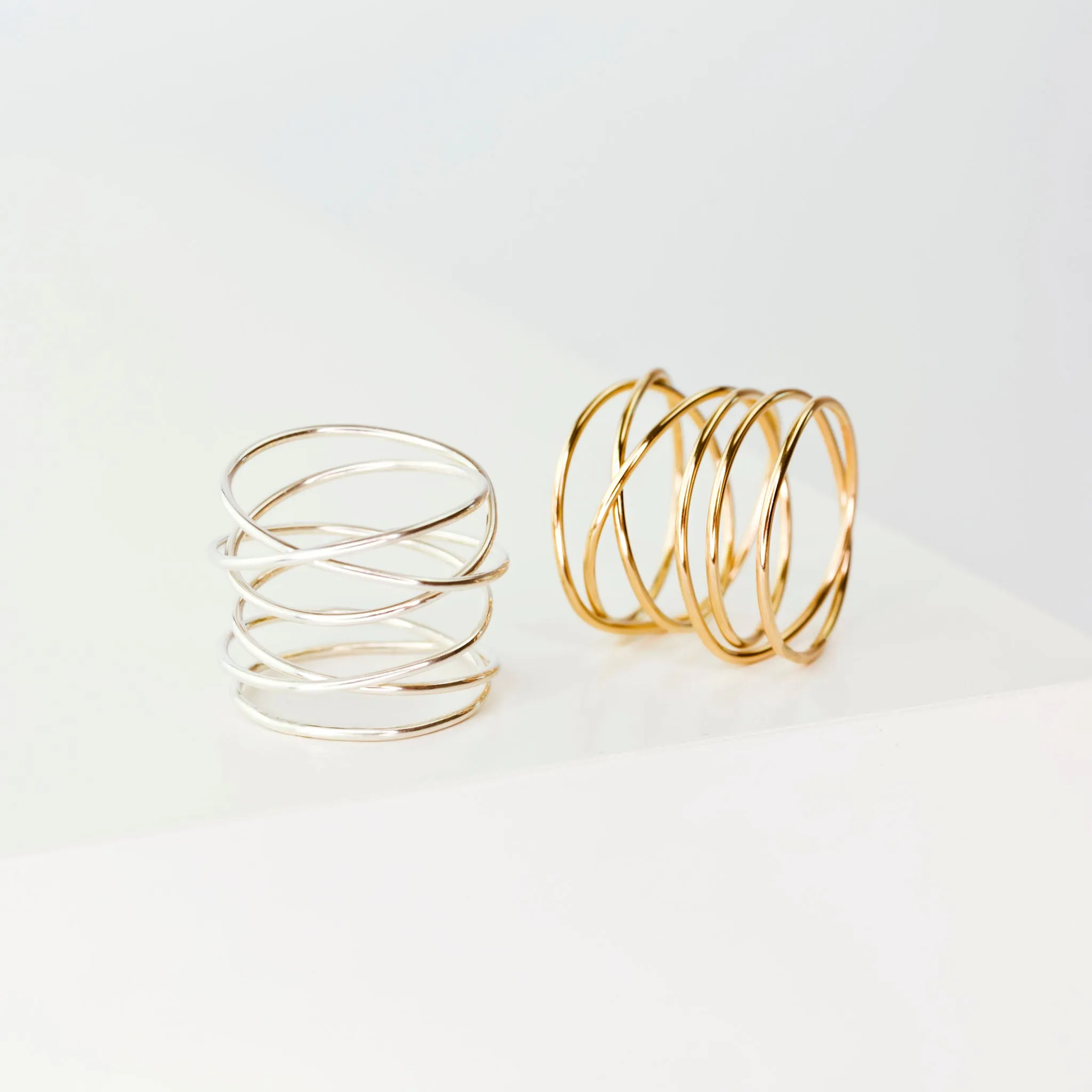 Woven 6-Band Ring