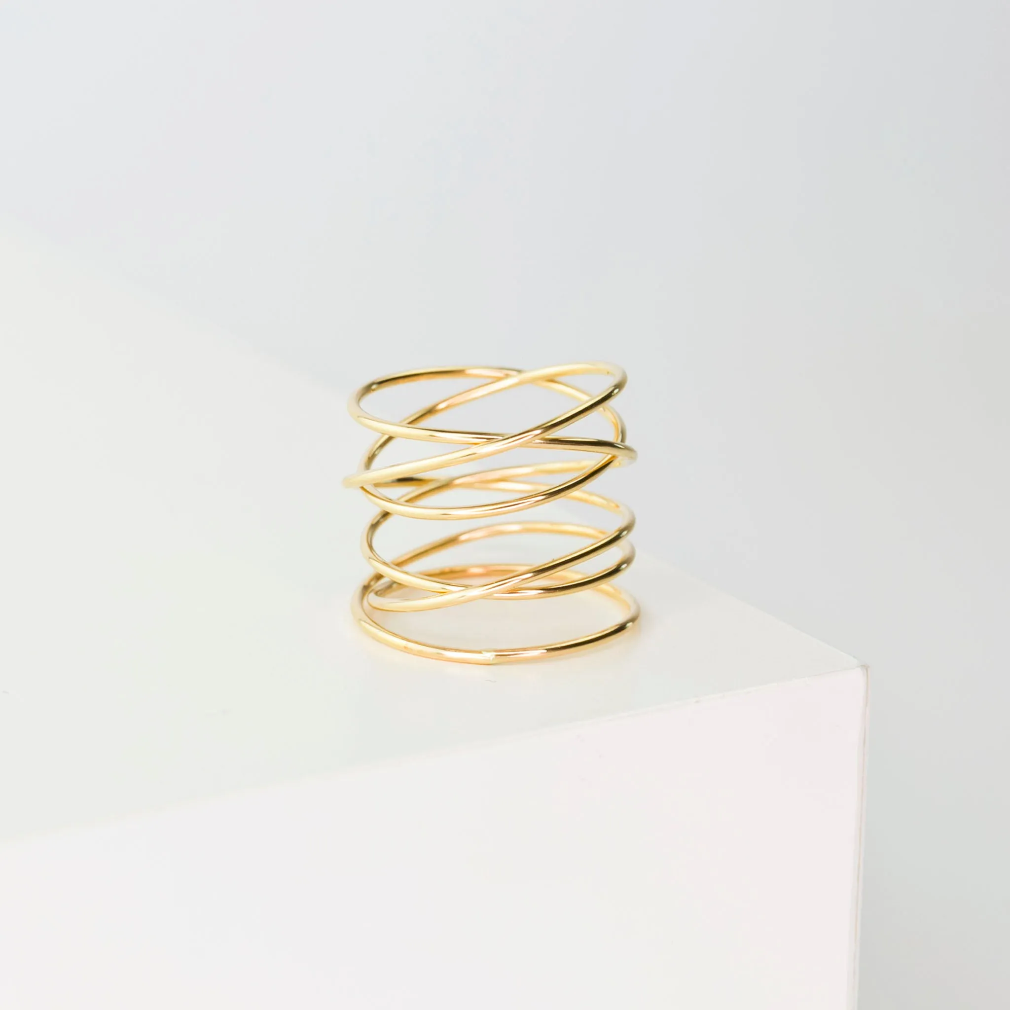 Woven 6-Band Ring